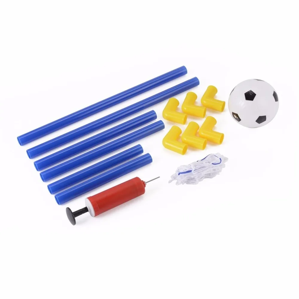 Folding Mini Football Soccer Goal Post Net Set with Pump Kids Sport Indoor Outdoor Games Toys Child Birthday Gift Plastic
Folding Mini Football Soccer Goal Post Net Set with Pump Kids Sport Indoor Outdoor Games Toys Child Birthday Gift Plastic