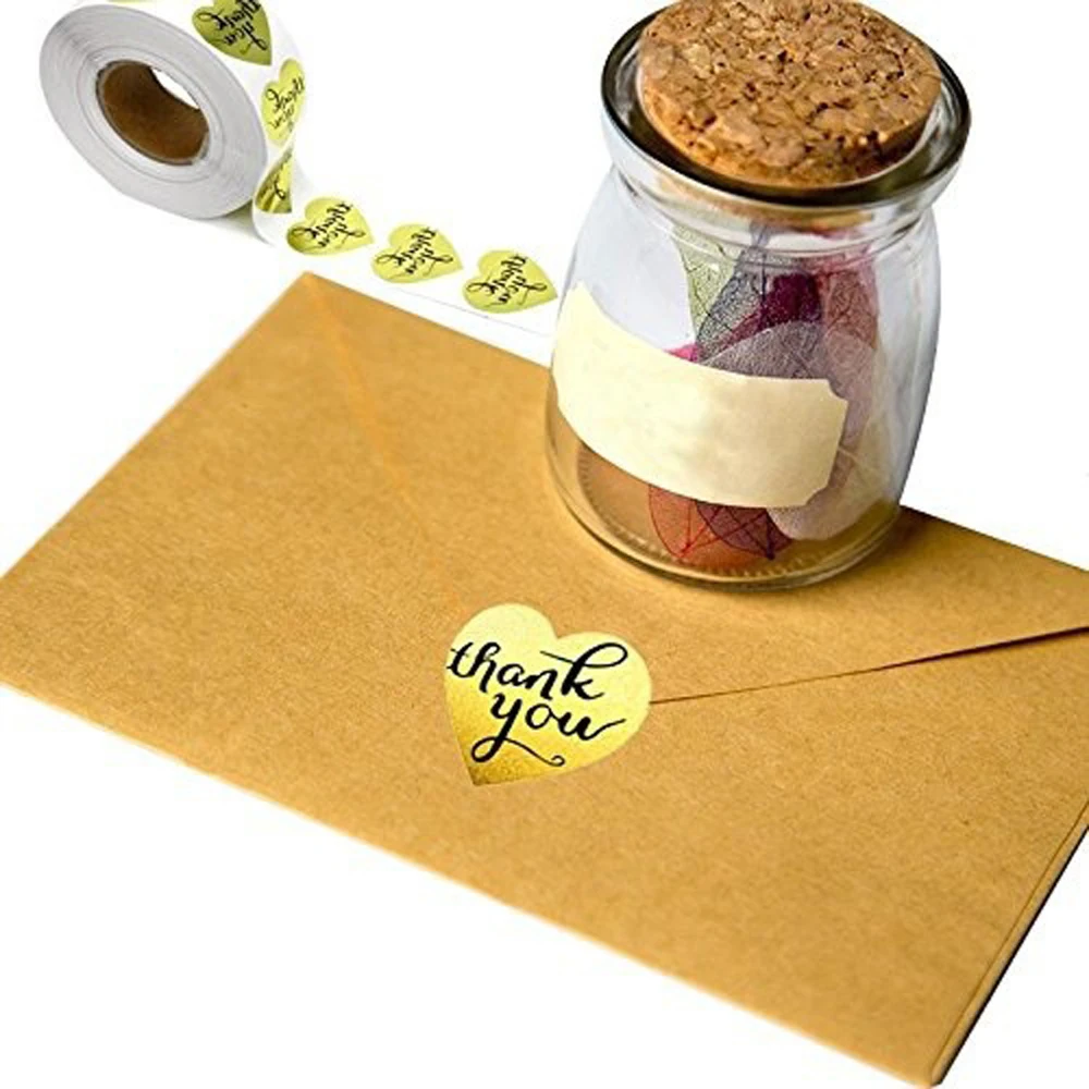 50-500pcs thank you Stickers Heart Gold Foil Thicked Paper Sticker Party Gift Packing Sticker Cake bake DIY Handmade labels
50-500pcs thank you Stickers Heart Gold Foil Thicked Paper Sticker Party Gift Packing Sticker Cake bake DIY Handmade labels