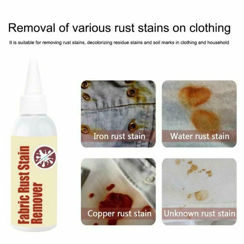 NEW Fabric Rust Stain Remover Multi-purpose Clothes Cleaner Waterless Clothing Cleansing Agent
NEW Fabric Rust Stain Remover Multi-purpose Clothes Cleaner Waterless Clothing Cleansing Agent
