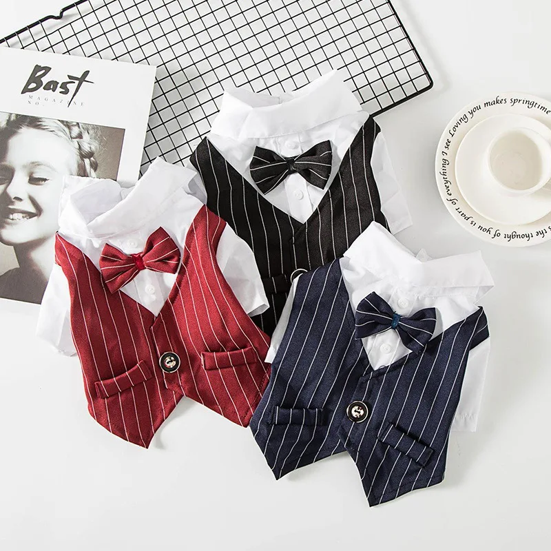 Formal Dog Tuxedo Clothes Wedding Pet Dog Suit Costume Gentleman Pet Clothes For Small Medium Dogs Pug French Bulldog Bow Tie
Formal Dog Tuxedo Clothes Wedding Pet Dog Suit Costume Gentleman Pet Clothes For Small Medium Dogs Pug French Bulldog Bow Tie