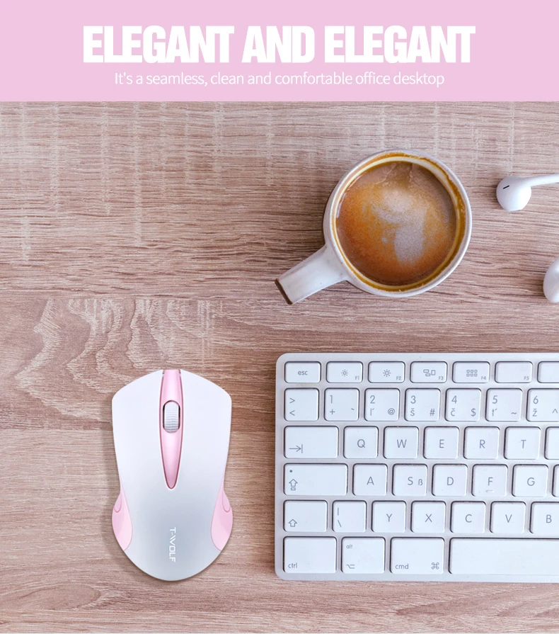 1600dpi Pink Computer Mouse Wireless Mouse Cordless Girl Cute Mouse Optical Mouse Fashion Mice for Laptop
1600dpi Pink Computer Mouse Wireless Mouse Cordless Girl Cute Mouse Optical Mouse Fashion Mice for Laptop