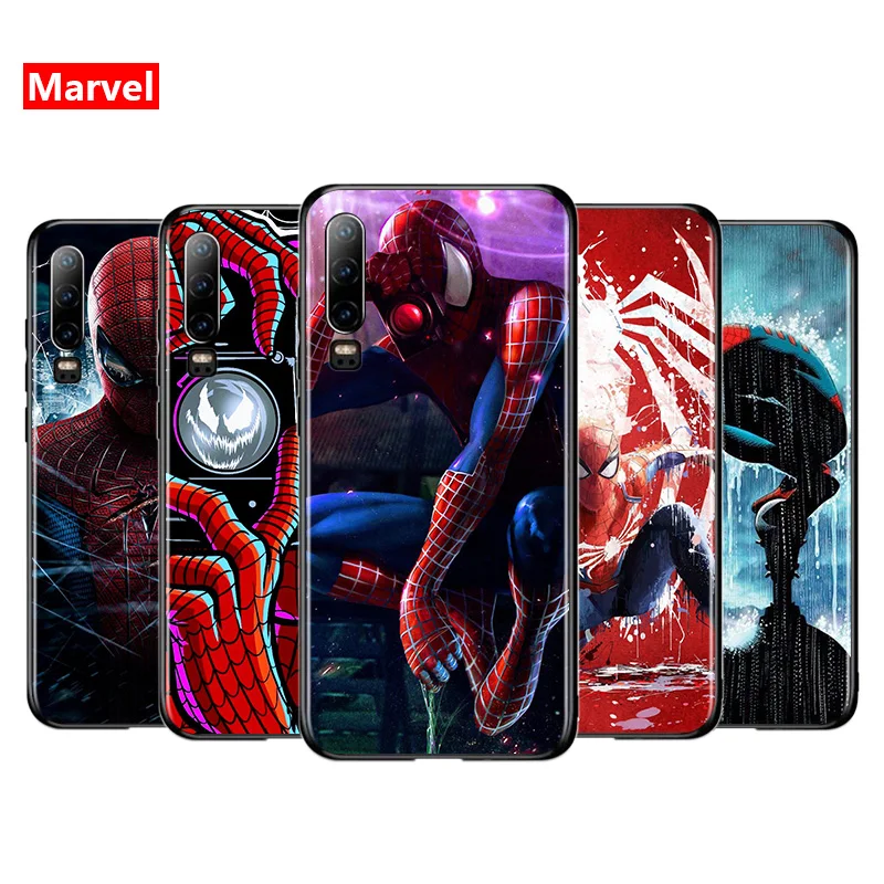 Marvel Spider-Man Super Hero Avengers For Huawei P40 P30 P20 P10 P9 P8 Lite Mini E 5G Pro Plus 2017 2019 Soft Black Phone Case
Marvel Spider-Man Super Hero Avengers For Huawei P40 P30 P20 P10 P9 P8 Lite Mini E 5G Pro Plus 2017 2019 Soft Black Phone Case
