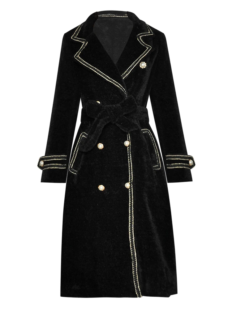 High 2021 Winner Quality Women Luxury Double Breasted Warm Long Outerwear Female Chic Jacket Coat 2 Color Ydy
High 2021 Winner Quality Women Luxury Double Breasted Warm Long Outerwear Female Chic Jacket Coat 2 Color Ydy