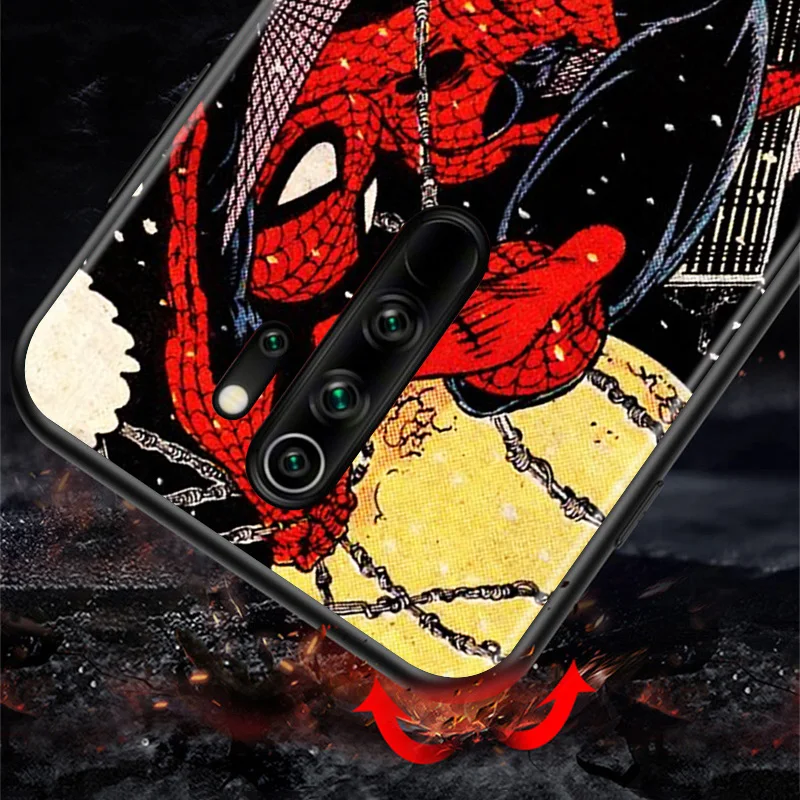 Marvel Avengers Super Hero Spider-Man For Xiaomi Redmi K40 K30T K30S K30i K20 10X 9T 9i Ultra Pro 5G TPU Silicone Phone Case
Marvel Avengers Super Hero Spider-Man For Xiaomi Redmi K40 K30T K30S K30i K20 10X 9T 9i Ultra Pro 5G TPU Silicone Phone Case
