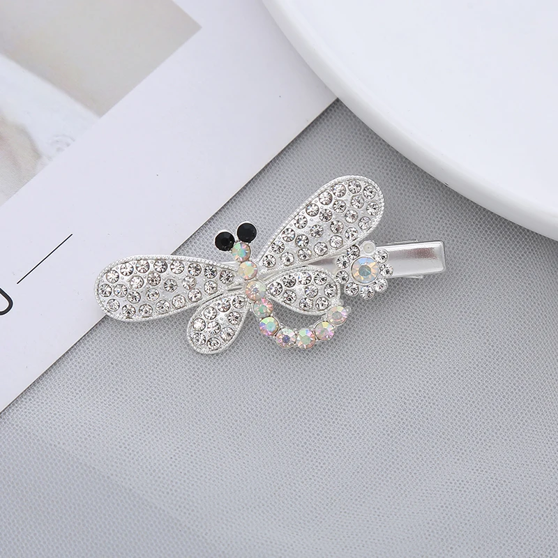 Dragonfly hairpin Korean female rhinestone hairpin Korean bangs clip clip Duckbill accessories hair accessories headdress
Dragonfly hairpin Korean female rhinestone hairpin Korean bangs clip clip Duckbill accessories hair accessories headdress
