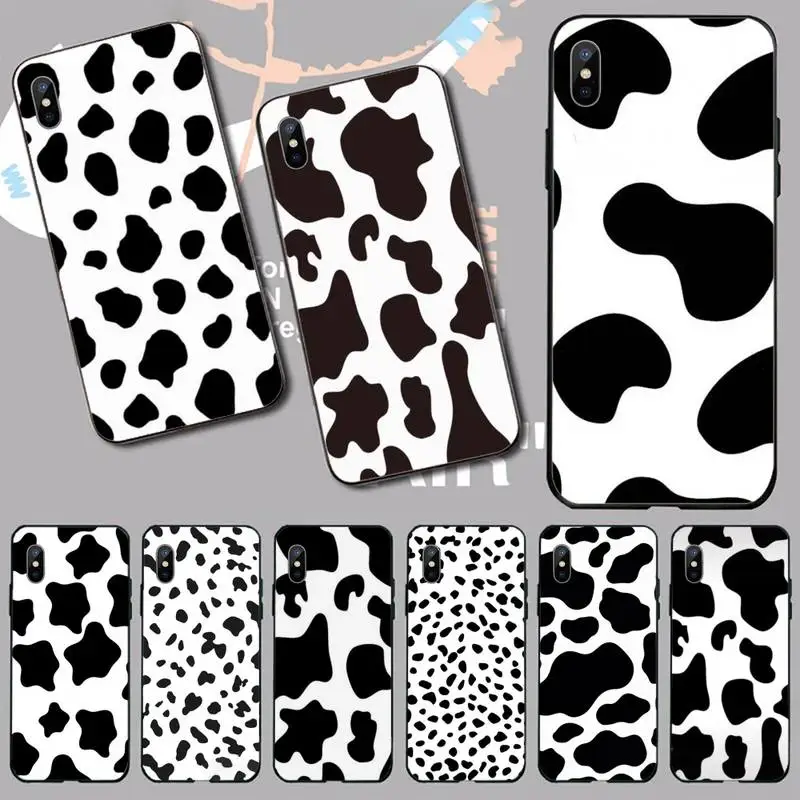 Cow Milk Black White Phone Case for iPhone 11 12 13 pro XS MAX 8 7 6 6S Plus X 5S SE 2020 XR mini
Cow Milk Black White Phone Case for iPhone 11 12 13 pro XS MAX 8 7 6 6S Plus X 5S SE 2020 XR mini