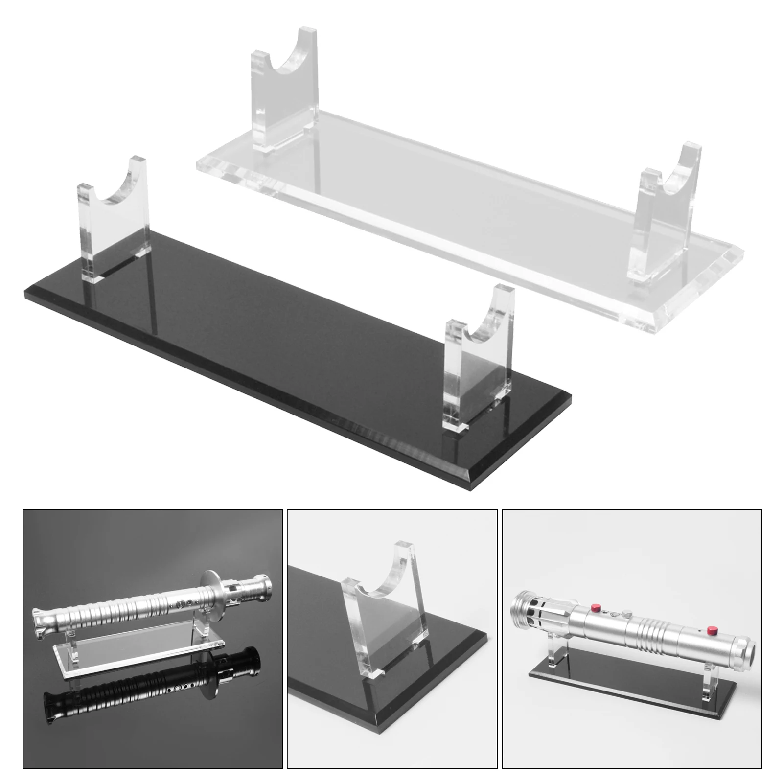 Clear Acrylic Antique Sword Stand Rack Storage Nice organizer for your collections. Can serve as delicate adornment in the home
Clear Acrylic Antique Sword Stand Rack Storage Nice organizer for your collections. Can serve as delicate adornment in the home