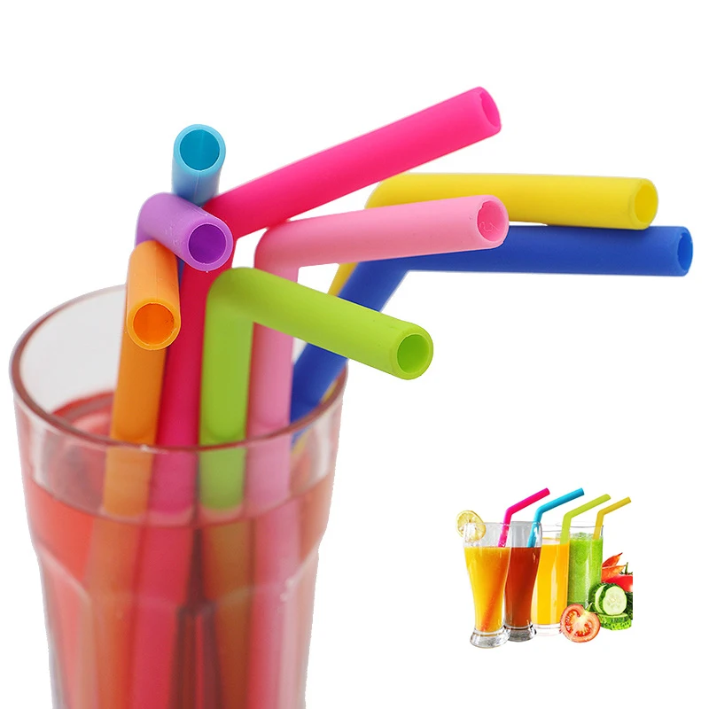 6 Silicone Straws, Reusable Food-grade Flexible Straws, with Cleaning Brush, Curved Straight Straws, Party Bar Accessories
6 Silicone Straws, Reusable Food-grade Flexible Straws, with Cleaning Brush, Curved Straight Straws, Party Bar Accessories