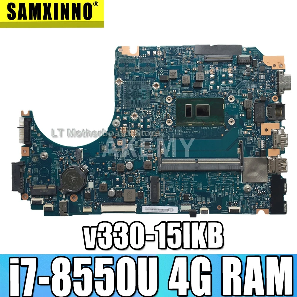 For Lenovo V330-15IKB Laptop Motherboard i7-8550U 4G RAM LV315KB MB 17807-3 448.0DC04.0031 5B20Q60093 100% test intact
For Lenovo V330-15IKB Laptop Motherboard i7-8550U 4G RAM LV315KB MB 17807-3 448.0DC04.0031 5B20Q60093 100% test intact