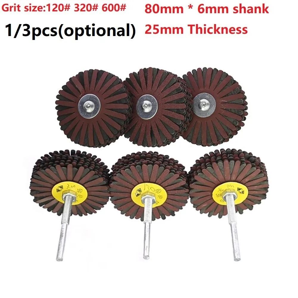 80*6mm Shaft Mounted Emery Wire Grinding Wheel Radial Abrasive Polishing Brush Power Tools Rotary Tools Parts Accessories
80*6mm Shaft Mounted Emery Wire Grinding Wheel Radial Abrasive Polishing Brush Power Tools Rotary Tools Parts Accessories