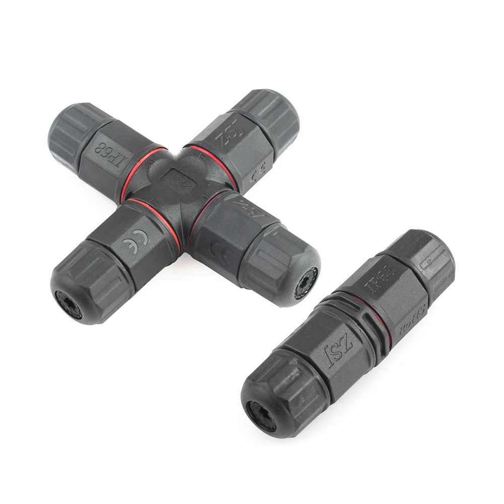 IP68 2 3 4 5 PIN led Industrial electrical waterproof connector 2Pin 3Pin 4Pin cable T Straight Shape Outdoor Lighting Connector
IP68 2 3 4 5 PIN led Industrial electrical waterproof connector 2Pin 3Pin 4Pin cable T Straight Shape Outdoor Lighting Connector