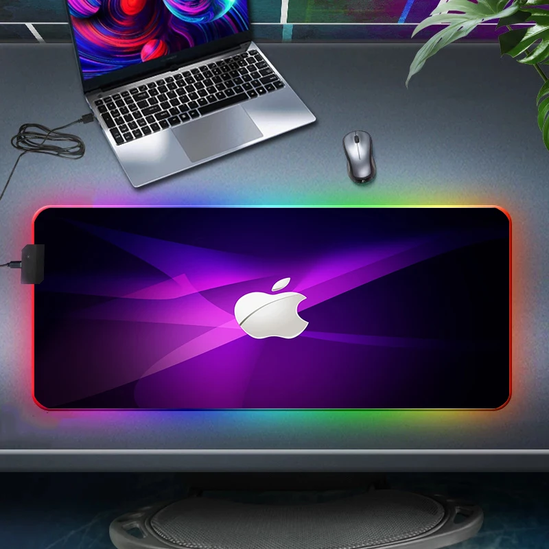 RGB Mouse Pad Game on the Table Gaming Laptops Carpet Keyboard and Backlit Mat Computer Anime Apple logo Desk Mats RGB Mousepad
RGB Mouse Pad Game on the Table Gaming Laptops Carpet Keyboard and Backlit Mat Computer Anime Apple logo Desk Mats RGB Mousepad