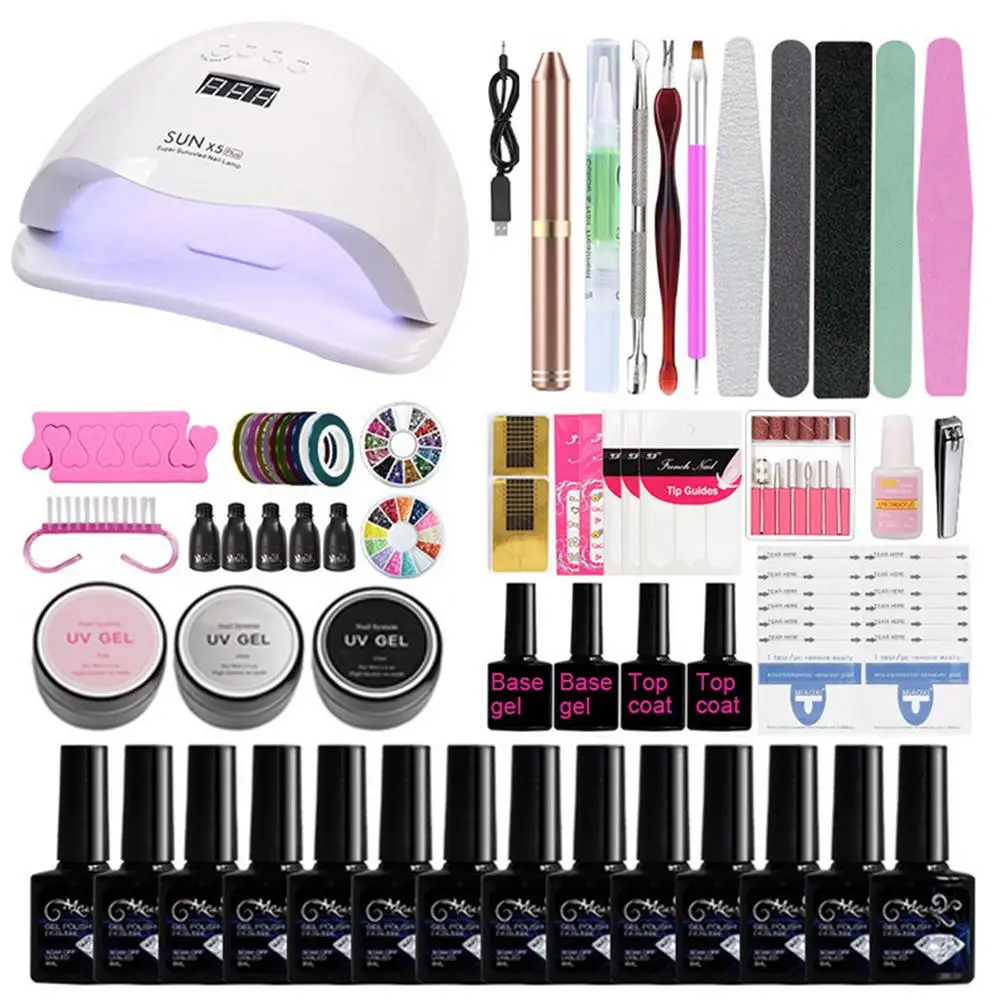 Complete Nail Art Starter Tools Supplies Nail Gel Extension Kit
Complete Nail Art Starter Tools Supplies Nail Gel Extension Kit