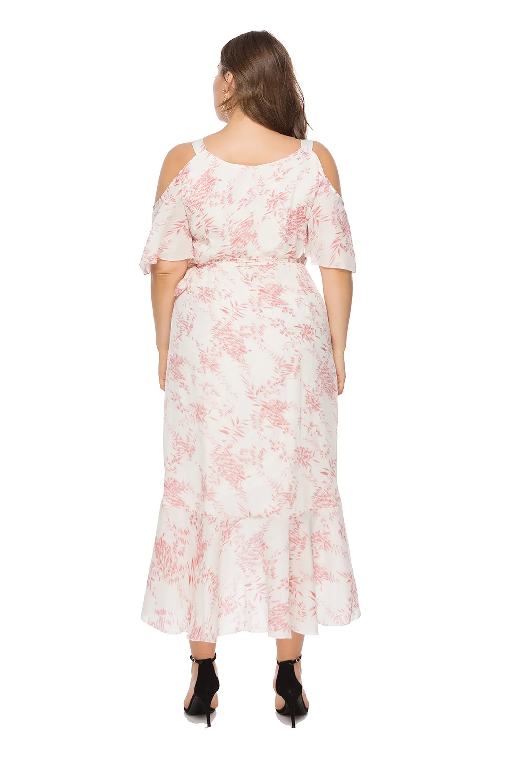 XL To 6XL Plus Size Women Dress V-neck Strapless Lace-up Ruffle Long Party Summer Dresses TSQ0125
XL To 6XL Plus Size Women Dress V-neck Strapless Lace-up Ruffle Long Party Summer Dresses TSQ0125