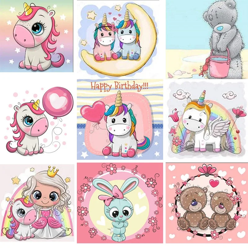 SHAYI DIY 5D Diamond Painting Cartoon Unicorn Animal Mosaic Embroidery Cross Stitch Full Square/Round Drill Home Decor Painting
SHAYI DIY 5D Diamond Painting Cartoon Unicorn Animal Mosaic Embroidery Cross Stitch Full Square/Round Drill Home Decor Painting