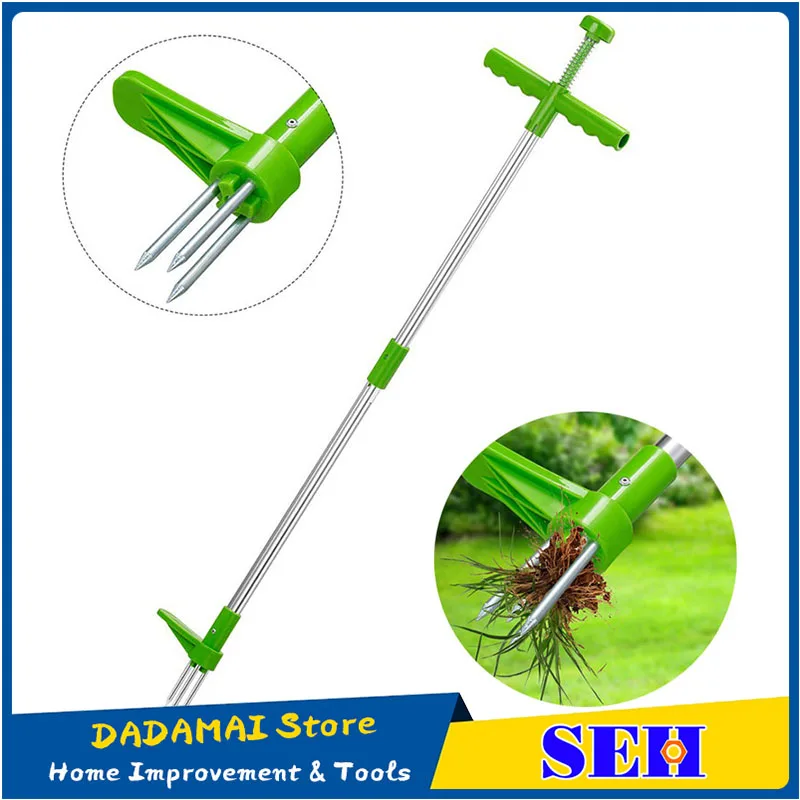 Weed Remover Durable Garden Lawn Weeder Outdoor Yard Grass Root Puller Tools Garden Planting Elements
Weed Remover Durable Garden Lawn Weeder Outdoor Yard Grass Root Puller Tools Garden Planting Elements