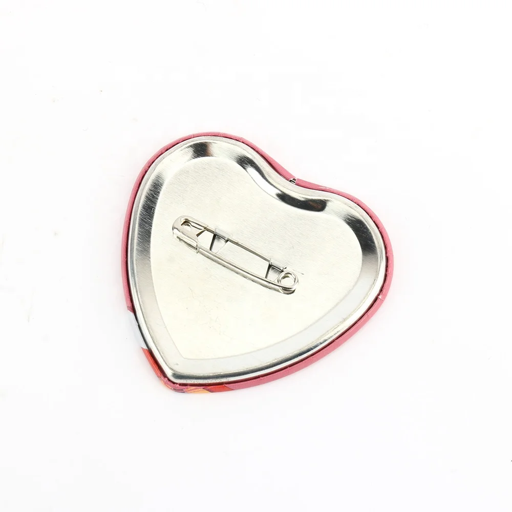 5pcs Custom Love Heart Button Badge Maker 
5pcs Custom Love Heart Button Badge Maker