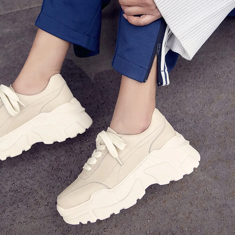 Asumer flat platform shoes women sneaker 2022 newest genuine leather shoes lace up spring autumn comfortable casual shoes woman
Asumer flat platform shoes women sneaker 2022 newest genuine leather shoes lace up spring autumn comfortable casual shoes woman