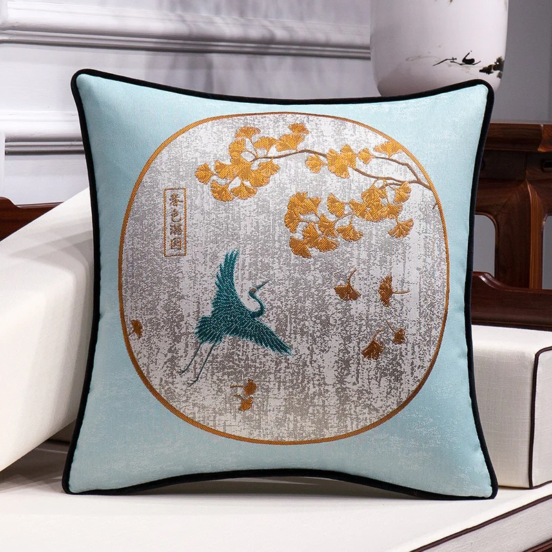 Washable Livingroom Cushion Cotton Embroidered Backrest Luxury Cushion Insert Throw Chinese Style Almofadas Home Decor EK50CC
Washable Livingroom Cushion Cotton Embroidered Backrest Luxury Cushion Insert Throw Chinese Style Almofadas Home Decor EK50CC