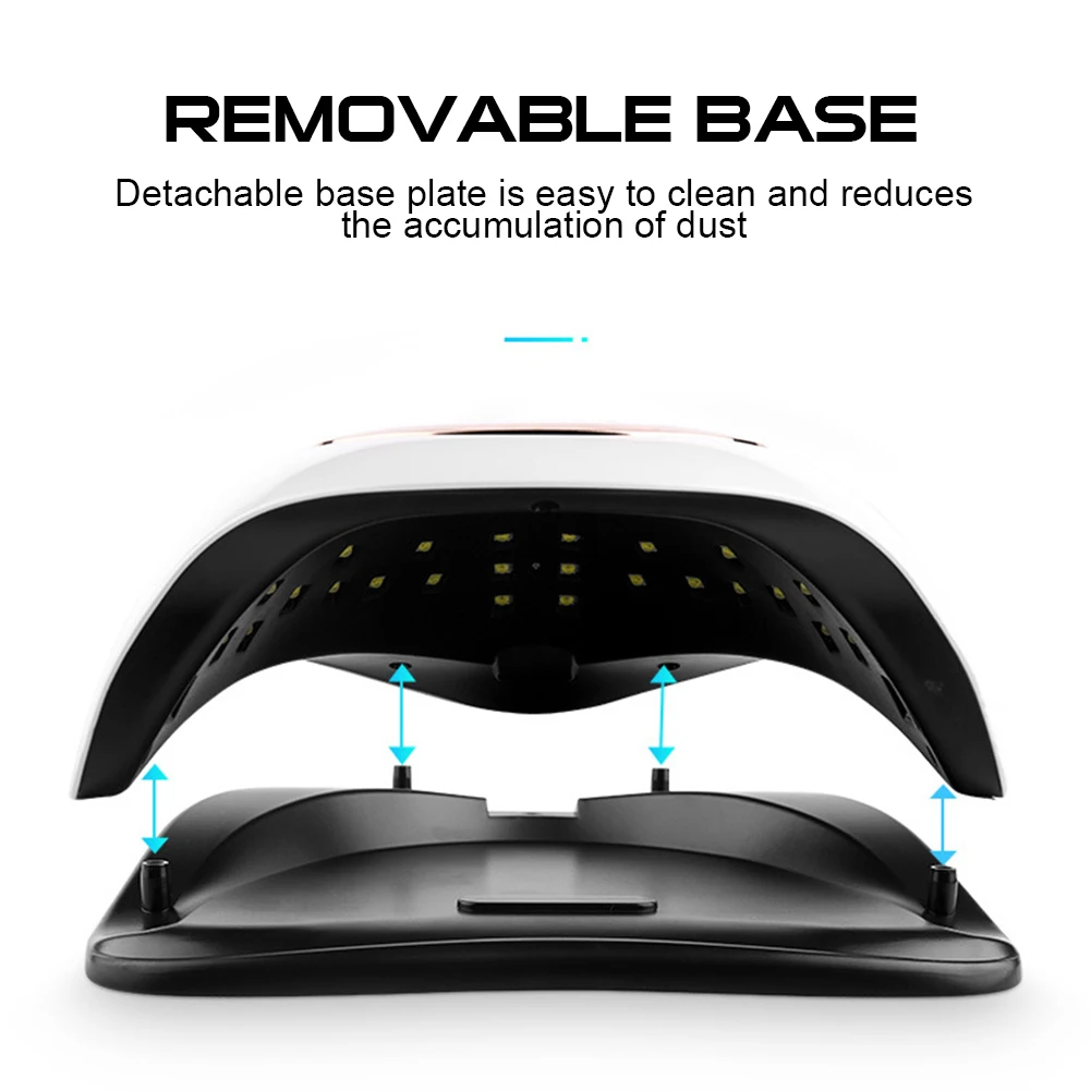 BLUEQUE V1 Nail Lamp 168W 42Pcs UV Nails Gel Dryer Professional LED Lamp With Smart Sensor Timer Quick Drying Manicure Tools Art
BLUEQUE V1 Nail Lamp 168W 42Pcs UV Nails Gel Dryer Professional LED Lamp With Smart Sensor Timer Quick Drying Manicure Tools Art