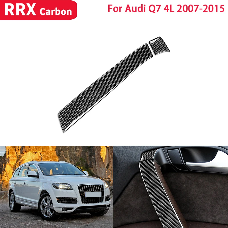 RRX Car Interior Sticker Copilot Push Handle Panel Decoration Cover Trim Real Carbon Fiber Sticker for Audi Q7 4L 2007-2015
RRX Car Interior Sticker Copilot Push Handle Panel Decoration Cover Trim Real Carbon Fiber Sticker for Audi Q7 4L 2007-2015