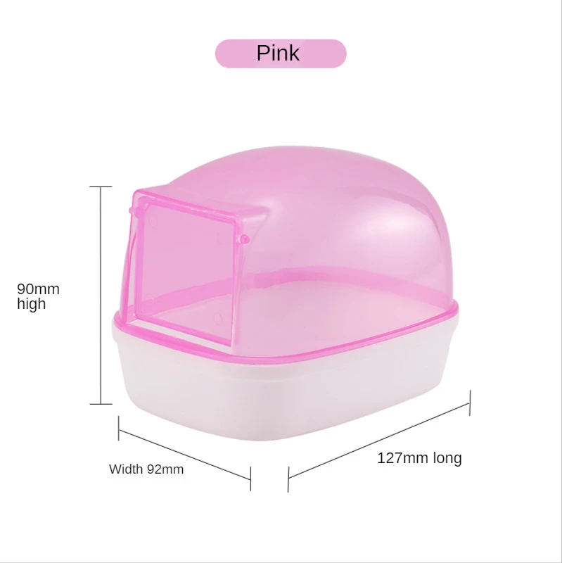 Hamster Bathroom Washroom Sweathouse Bathtub Small Animal Rat Guinea Pig Squirrel Cage House Supplies Accessories for Hamster
Hamster Bathroom Washroom Sweathouse Bathtub Small Animal Rat Guinea Pig Squirrel Cage House Supplies Accessories for Hamster
