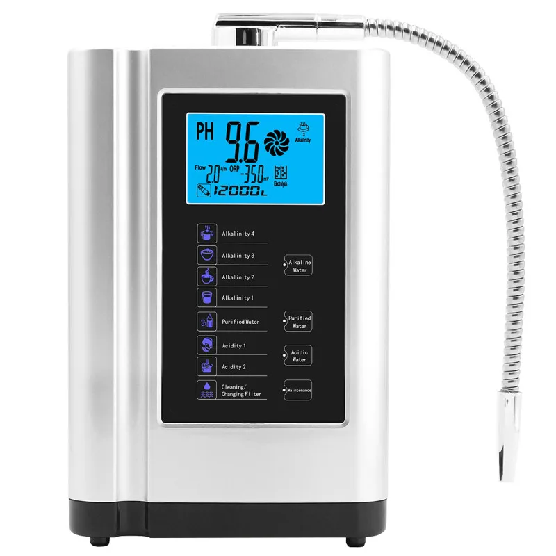 Water Ionizer Machine Silver,Water Filtration System for Home,Produces PH 3.5-10.5 Acid Alkaline Water AC 110/220V
Water Ionizer Machine Silver,Water Filtration System for Home,Produces PH 3.5-10.5 Acid Alkaline Water AC 110/220V
