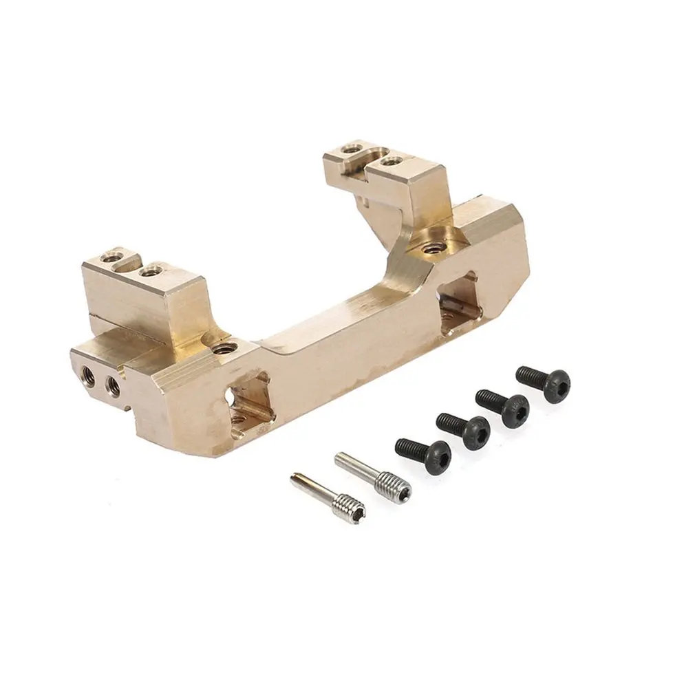 Front Servo Motor Bracket Climbing Car Front Bumper Brass For Traxxas TRX-4 TRX-6 Upgrade Parts Fine Workmanship
Front Servo Motor Bracket Climbing Car Front Bumper Brass For Traxxas TRX-4 TRX-6 Upgrade Parts Fine Workmanship