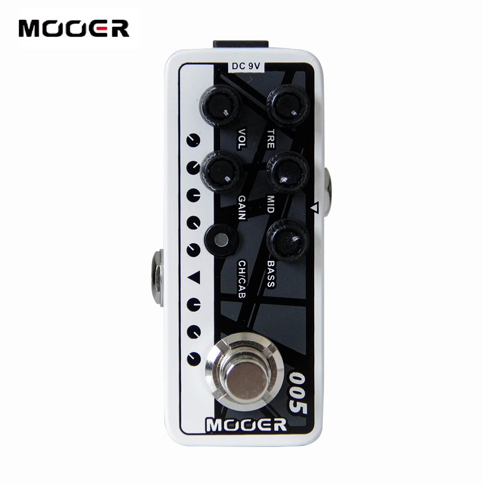 MOOER 005 Fifty-Fifty 3 цифровой предусилитель электрогитара педаль высокого качества