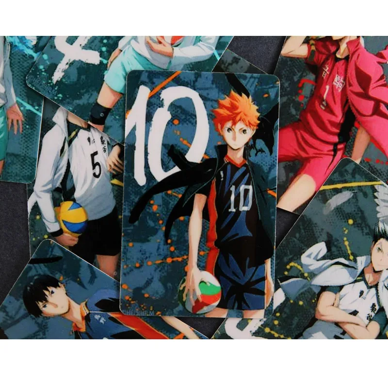 Anime Haikyuu!! Peripheral card stickers DIY student card cartoon decoration 
Anime Haikyuu!! Peripheral card stickers DIY student card cartoon decoration