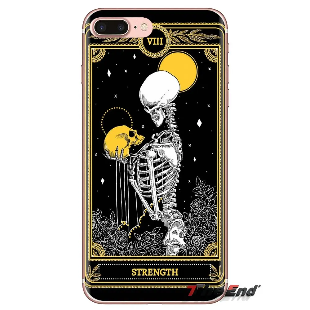 TPU Shell Cases For LG G3 G4 Mini G5 G6 G7 Q6 Q7 Q8 Q9 V10 V20 V30 X Power 2 3 K10 K4 K8 2017 cool card black The Marigold Tarot |