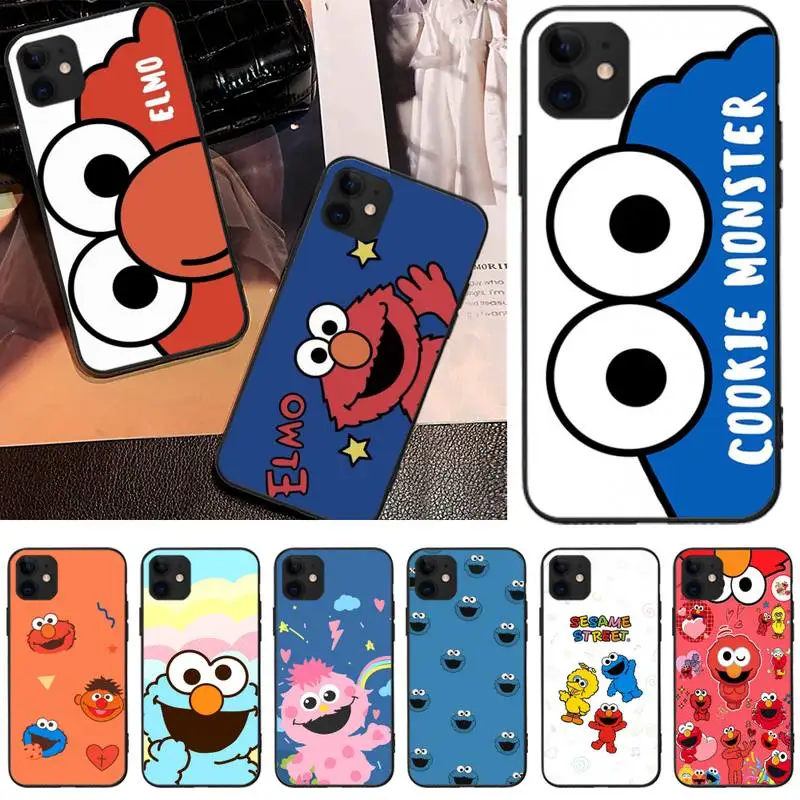 Sesame Street Phone Case Black TPU Soft For IPhone 12 11 PRO MAX X XS XR 6S 7 8 PLUS SE Cases Cover
Sesame Street Phone Case Black TPU Soft For IPhone 12 11 PRO MAX X XS XR 6S 7 8 PLUS SE Cases Cover