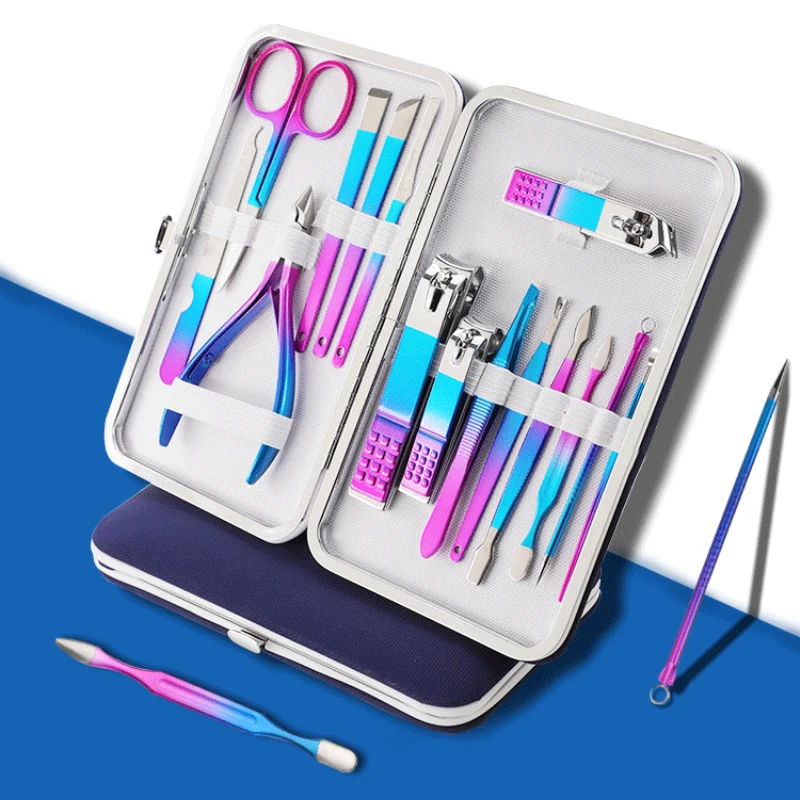 Manicure Pliers Color Titanium Nail Set Peeling Beauty Tool Repair Pedicure Nail Kit Clips Blackhead Acne Remover Needle TSLM1
Manicure Pliers Color Titanium Nail Set Peeling Beauty Tool Repair Pedicure Nail Kit Clips Blackhead Acne Remover Needle TSLM1
