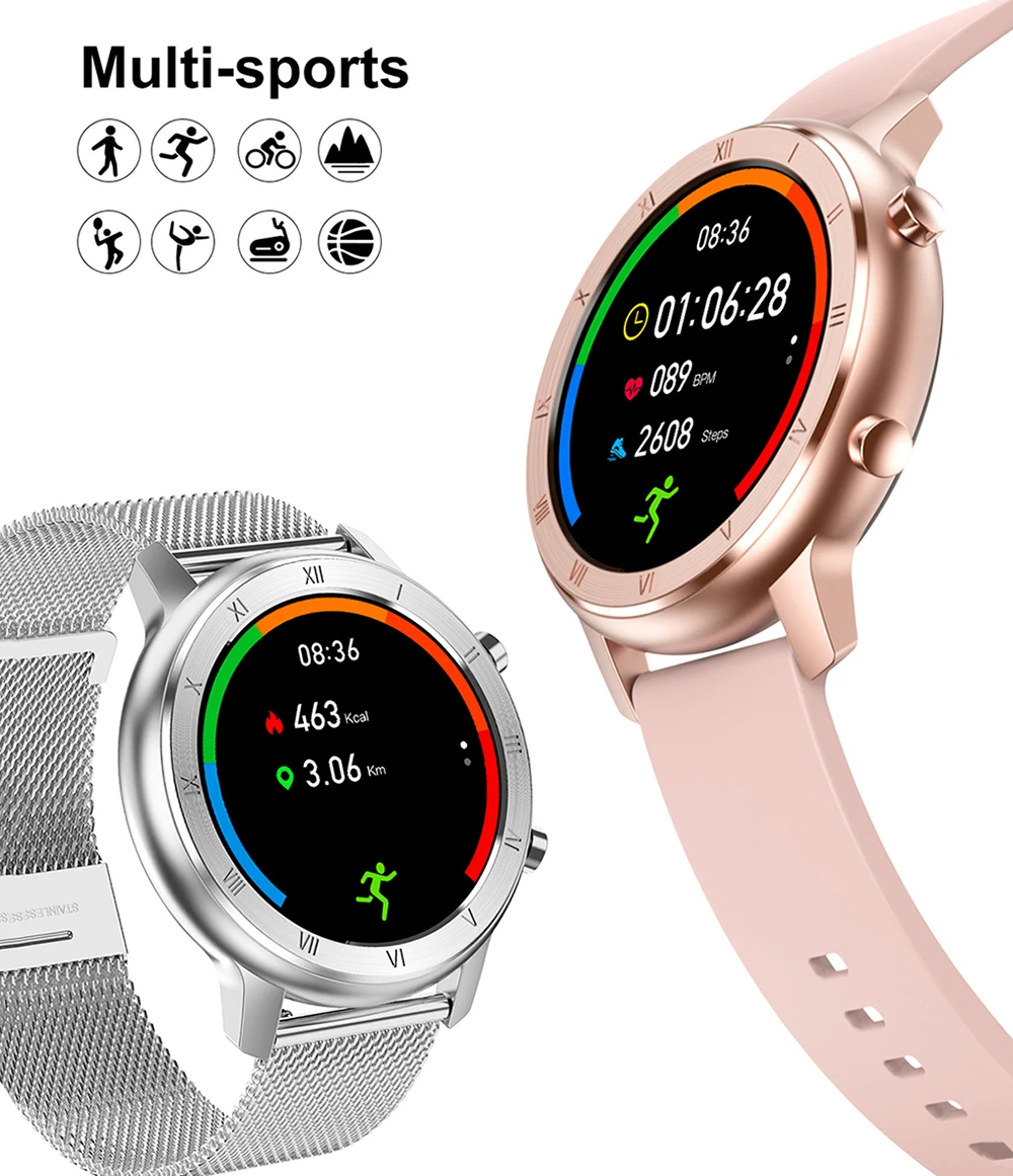 ECG Smart Watch 2020 Full Touch Round Screen IP68 Waterproof Smartwatch Women For Android IOS Phone Men Watch
ECG Smart Watch 2020 Full Touch Round Screen IP68 Waterproof Smartwatch Women For Android IOS Phone Men Watch