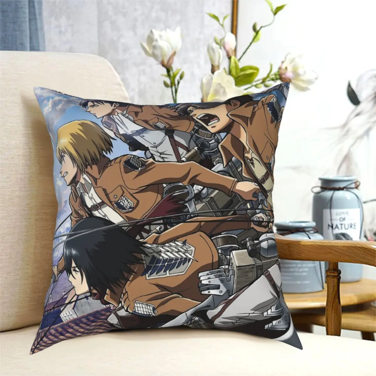 Team Throw Pillow Case Attack on Titan Cushion For Home Sofa Chair Decorative Hug Pillowcase
Team Throw Pillow Case Attack on Titan Cushion For Home Sofa Chair Decorative Hug Pillowcase