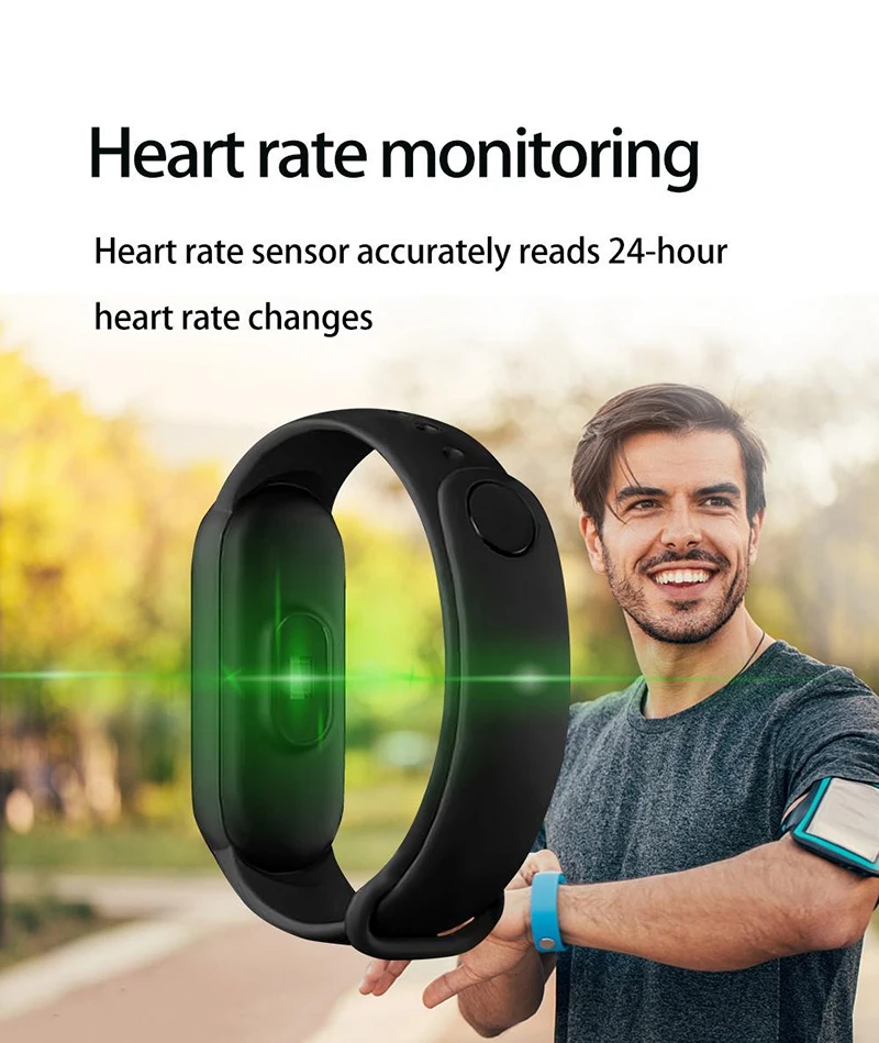 Pedometer Heart Rate Blood Pressure Exercise Student Smart Bracelet Color Screen Health Monitoring Men Women Watch Gift
Pedometer Heart Rate Blood Pressure Exercise Student Smart Bracelet Color Screen Health Monitoring Men Women Watch Gift