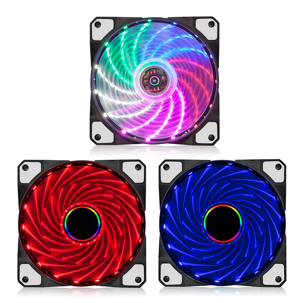 120x120x25mm PC Case Fans Silent LED Cooling Fan 12V DC 4Pin Radiator CPU Cooler Computer Accessories
120x120x25mm PC Case Fans Silent LED Cooling Fan 12V DC 4Pin Radiator CPU Cooler Computer Accessories