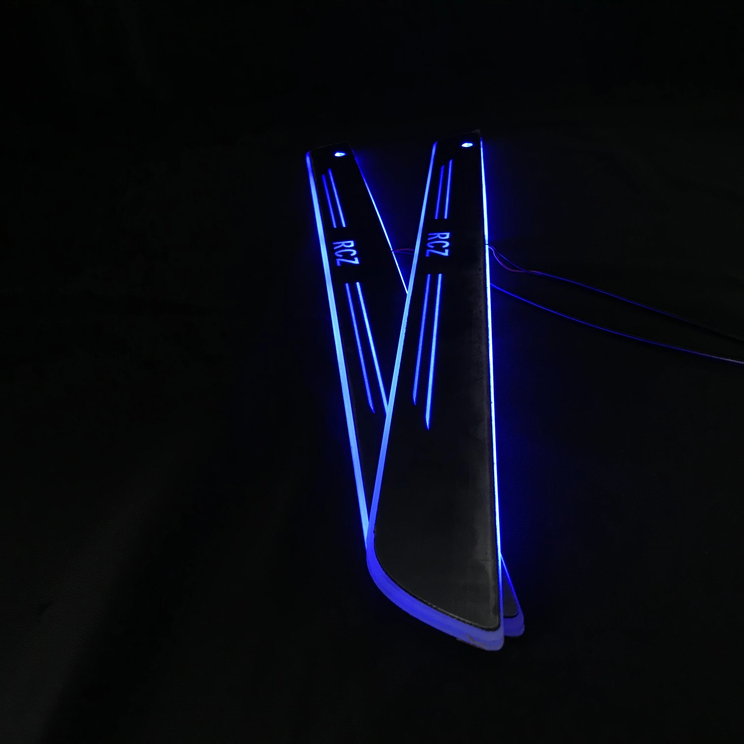 Threshold led bar door sill plate scuff for Peugeot RCZ dynamic trim welcome light Infrared sensor
Threshold led bar door sill plate scuff for Peugeot RCZ dynamic trim welcome light Infrared sensor