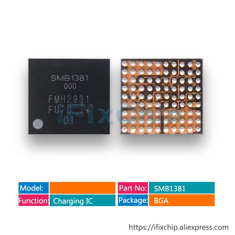10pcs/lot SMB1381 1381 Charger IC For Xiaomi 6 Note2 MIX2 Charging Chip USB Control IC
10pcs/lot SMB1381 1381 Charger IC For Xiaomi 6 Note2 MIX2 Charging Chip USB Control IC