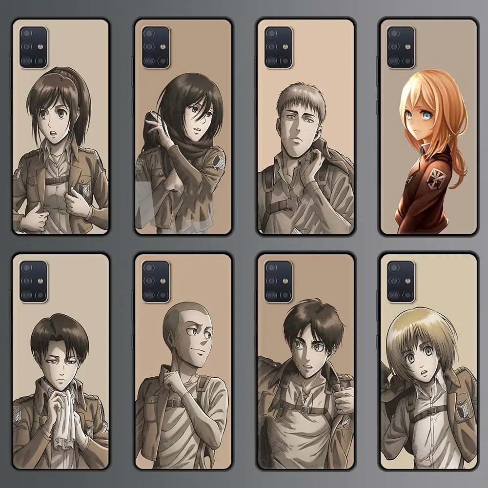 Attack on titan Anime Phone Case for Samsung Galaxy A51 A71 A50 A21s A31 A10 A41 A20e A70 A30 A11 A40 A12 A02s Silicon Cover
Attack on titan Anime Phone Case for Samsung Galaxy A51 A71 A50 A21s A31 A10 A41 A20e A70 A30 A11 A40 A12 A02s Silicon Cover