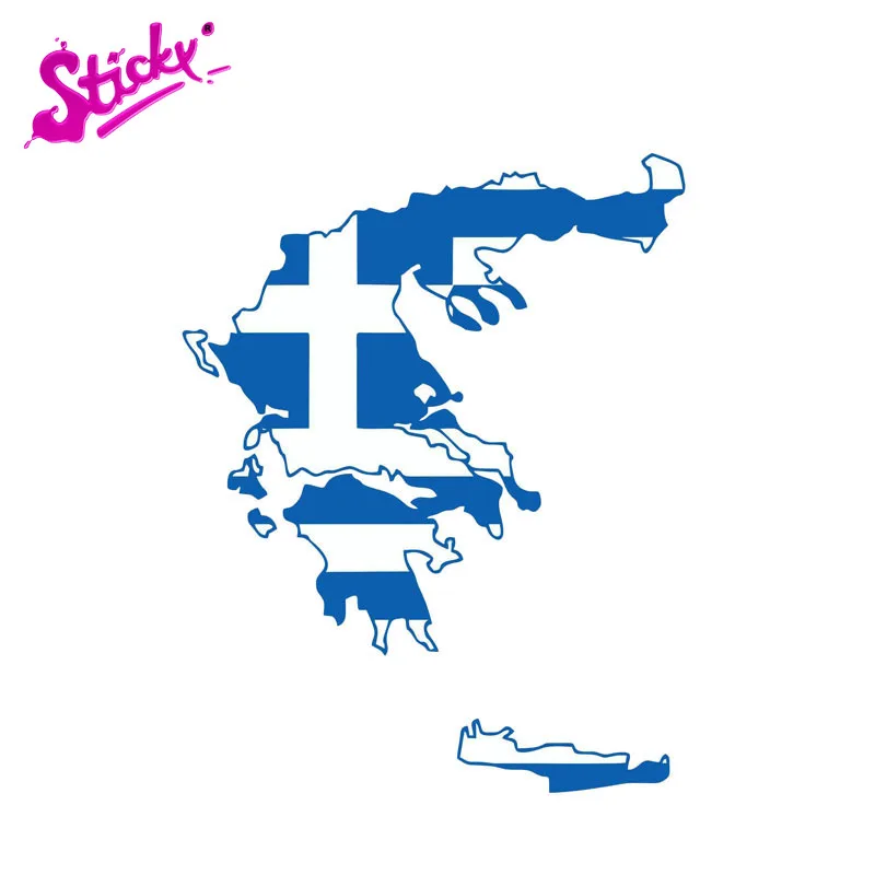 STICKY Car Styling Map Car Sticker Greece Flag Reflective Decal motorcycle Off-road laptop trunk guitar Vinyl sticker
STICKY Car Styling Map Car Sticker Greece Flag Reflective Decal motorcycle Off-road laptop trunk guitar Vinyl sticker