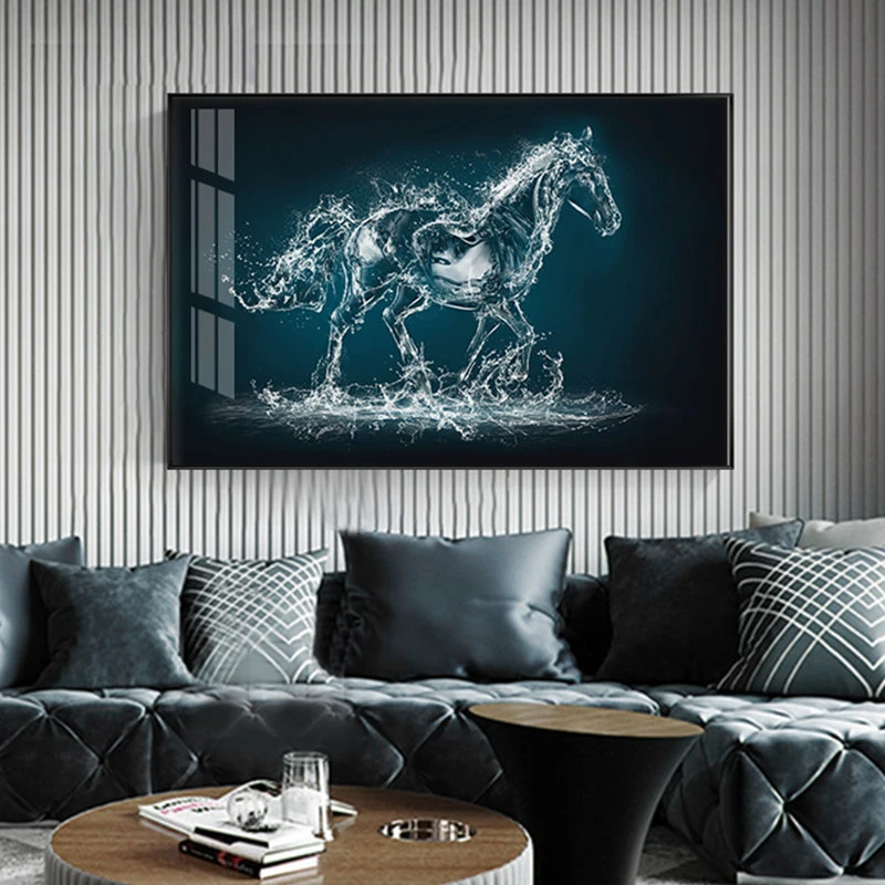 100% Hand Painted Abstract Crystal Horse Art Oil Painting On Canvas Wall Art Wall Pictures Painting For Living Rooms Home Decor
100% Hand Painted Abstract Crystal Horse Art Oil Painting On Canvas Wall Art Wall Pictures Painting For Living Rooms Home Decor