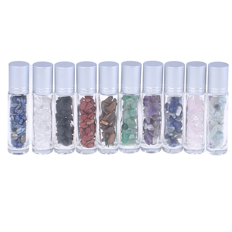 Natuurlijke Halfedelstenen EssentOlie Edelsteen Roller Bal Flessen Transparant Glas 10 ml Healing Crystal Chips
Natuurlijke Halfedelstenen EssentOlie Edelsteen Roller Bal Flessen Transparant Glas 10 ml Healing Crystal Chips