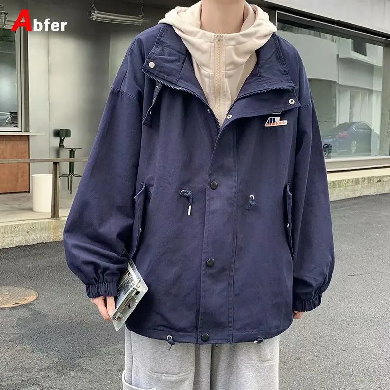 Abfer Autumn Winter Letter Mock Two-Piece Oversized Coats Hip Hop Hooded Jackets Men's Zip Up Jackets Harajuku Korean Fashion
Abfer Autumn Winter Letter Mock Two-Piece Oversized Coats Hip Hop Hooded Jackets Men's Zip Up Jackets Harajuku Korean Fashion