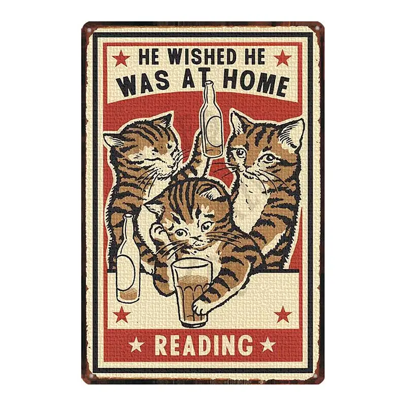 Lovely Orange Cat Sign Dog Rules Decorative Signs Tin Plaque Metal Vintage Wall Bar Home Art Pet Shop Craft Decor 8x12 Inchs
Lovely Orange Cat Sign Dog Rules Decorative Signs Tin Plaque Metal Vintage Wall Bar Home Art Pet Shop Craft Decor 8x12 Inchs