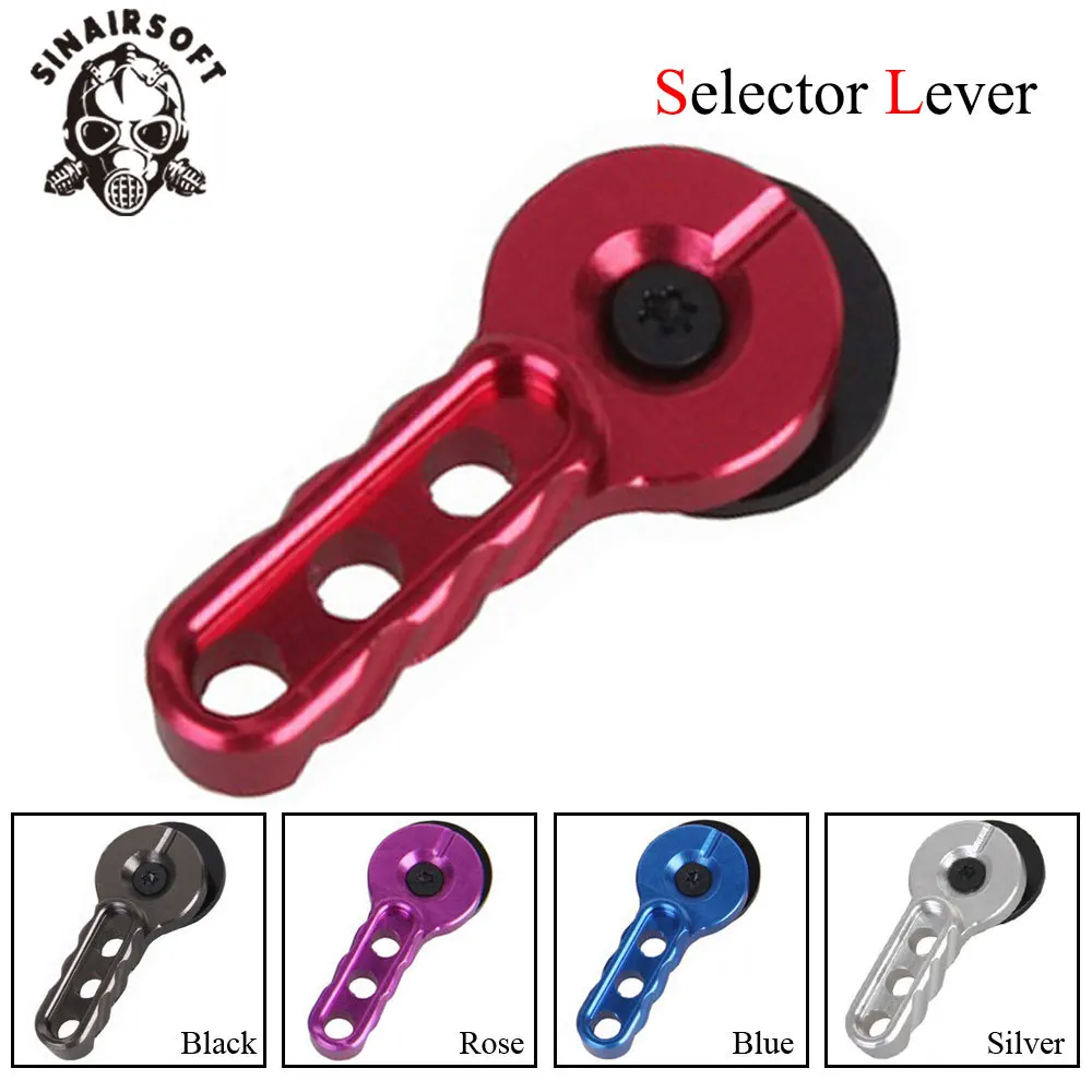 Enhanced Safety Aluminium Red CNC Machined Selector Lever Switch Set For M4 Series Airsoft Paintball Hunting Accessories
Enhanced Safety Aluminium Red CNC Machined Selector Lever Switch Set For M4 Series Airsoft Paintball Hunting Accessories