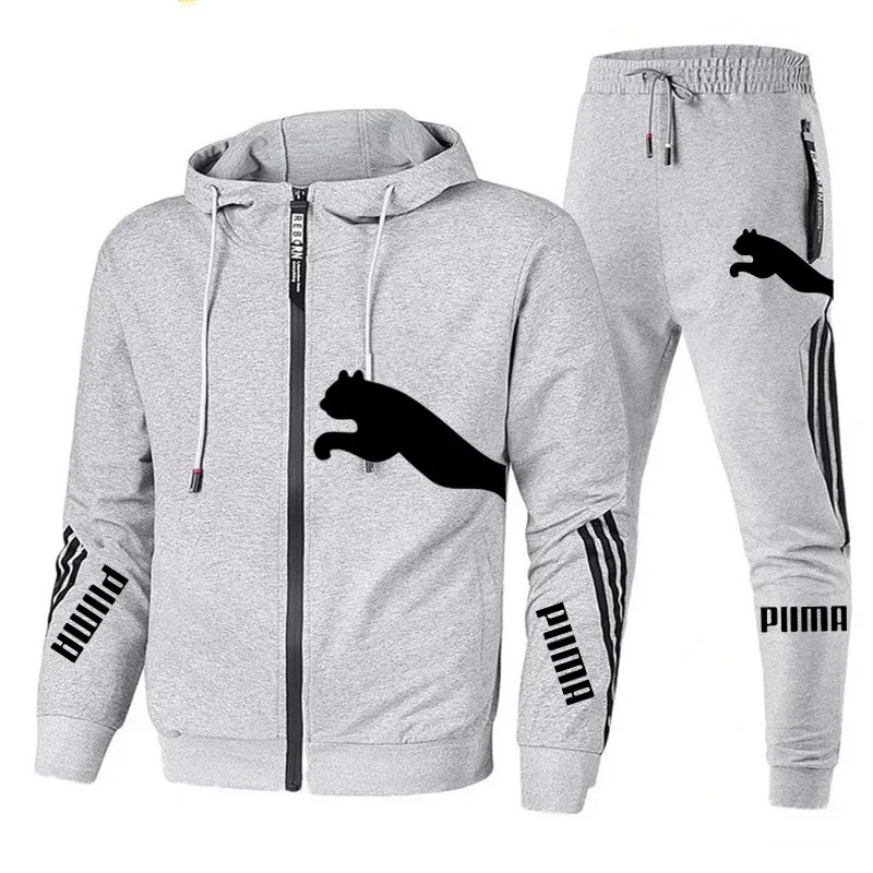 Striped Men's Autumn Winter Sets Zipper Hoodie+pants Two Pieces Casual Tracksuit Male Sportswear Gym Brand Clothing Sweat Suit
Striped Men's Autumn Winter Sets Zipper Hoodie+pants Two Pieces Casual Tracksuit Male Sportswear Gym Brand Clothing Sweat Suit