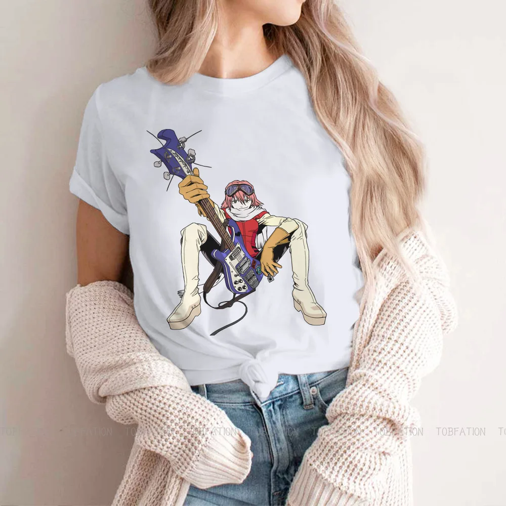 Футболка FLCL для девочек с рисунком аниме, милая безразмерная женская рубашка в стиле Харадзюку, Naota, Haruko, 4XL
Футболка FLCL для девочек с рисунком аниме, милая безразмерная женская рубашка в стиле Харадзюку, Naota, Haruko, 4XL