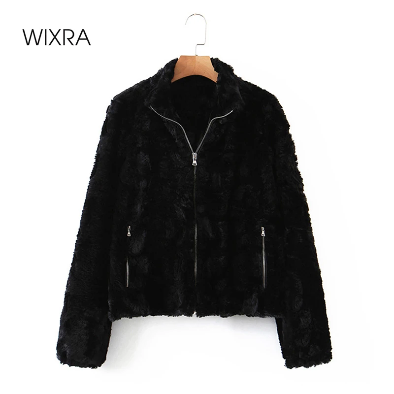 Wixra Womens Casual Faux Rabbit Fur Coat Ladies Zipper Outwear Jacket Loose Street Style Warm Overcoat Autumn Winter
Wixra Womens Casual Faux Rabbit Fur Coat Ladies Zipper Outwear Jacket Loose Street Style Warm Overcoat Autumn Winter