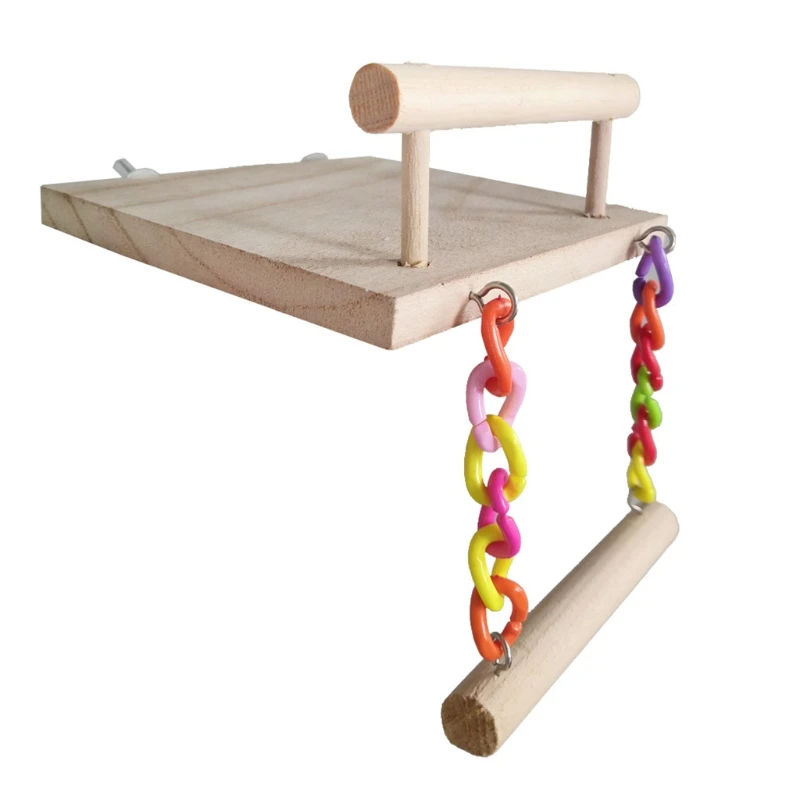Bird Cage Play Stand Toy Wood Stands Hanging Chew Toys Swing Parrot Perch Gym Playground Accessories Activity Center
Bird Cage Play Stand Toy Wood Stands Hanging Chew Toys Swing Parrot Perch Gym Playground Accessories Activity Center